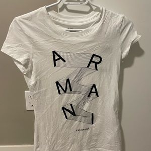 White Armani shirt brand new with tags size xsmall